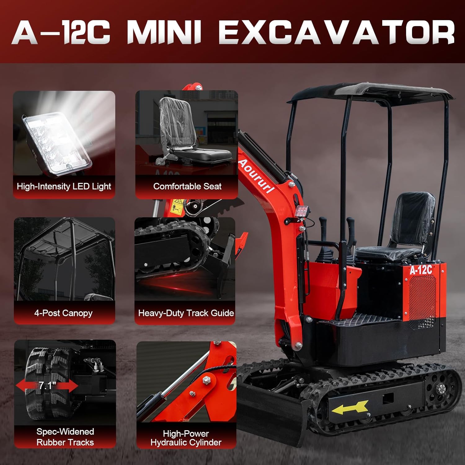 Aoururl Mini Excavator Review: Honest Pros & Cons 4 Aoururl mini excavator review,Aoururl mini excavator review and rating,is Aoururl mini excavator worth buying,Aoururl mini excavator review pros cons,Aoururl mini excavator review honest opinion,Aoururl mini excavator review verdict — performance test results
