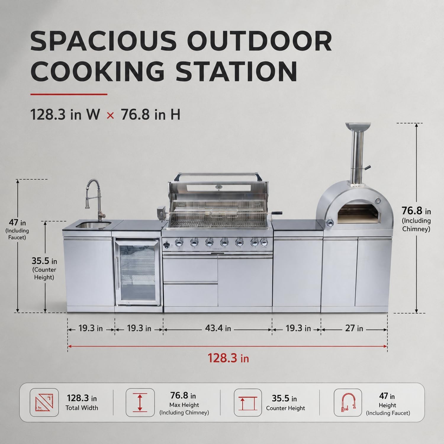 Doredo modular outdoor kitchen review setup and first use experience