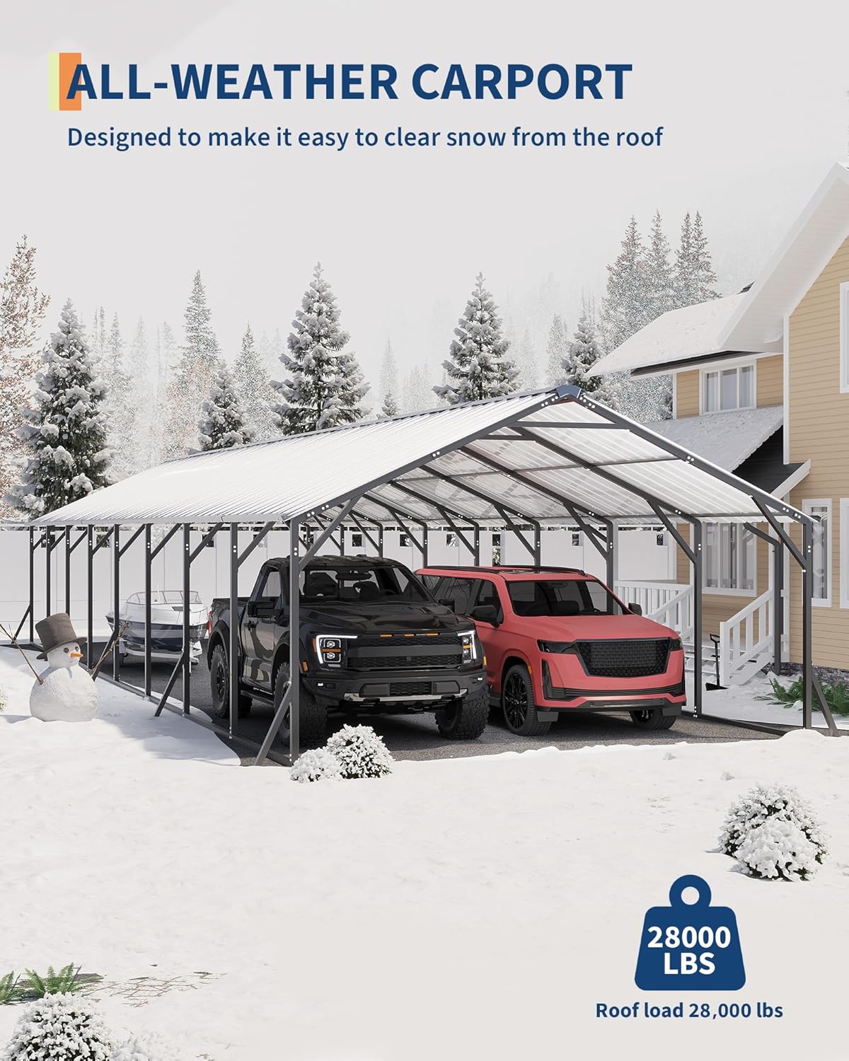 GarveeLife metal carport review during hands-on performance testing