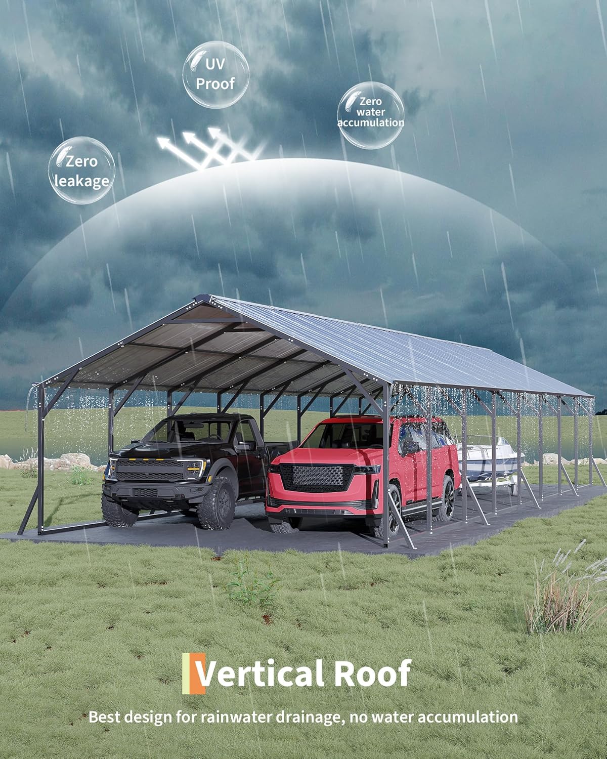 GarveeLife metal carport review benchmark scores and measured results