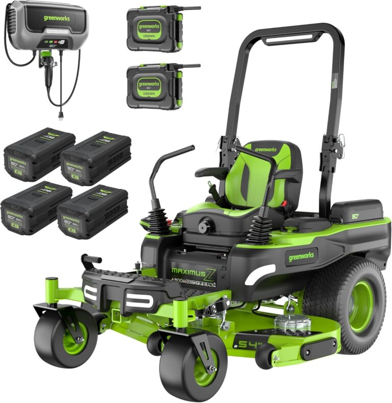 Image 1 of Greenworks 80V MaximusZ zero turn review