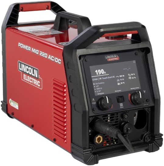 Setting up the Lincoln Electric Power Mig 220 review,Power Mig 220 AC DC review and rating,Power Mig 220 is it worth buying,Power Mig 220 review pros cons,Power Mig 220 review honest opinion,Lincoln Electric Power Mig 220 review verdict for the first time