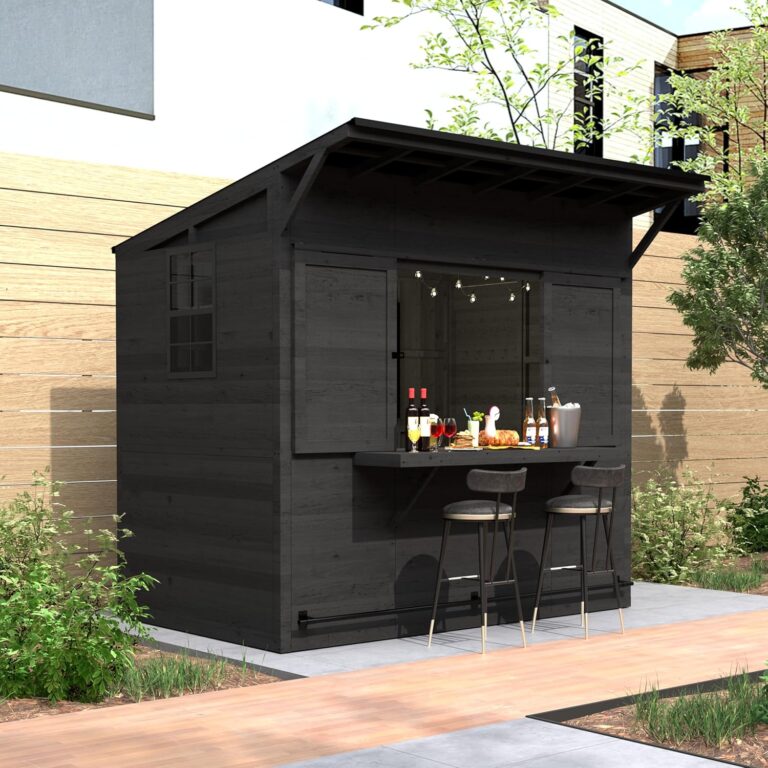 MUPATER 8x5 Bar Shed Review: Honest Verdict for Entertaining&Storage 24 Image 1 of MUPATER 8x5 bar shed review