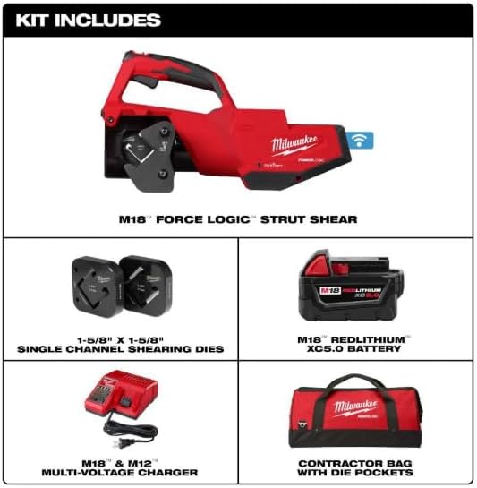 Milwaukee M18 FORCE LOGIC strut shear review testing methodology and evaluation criteria