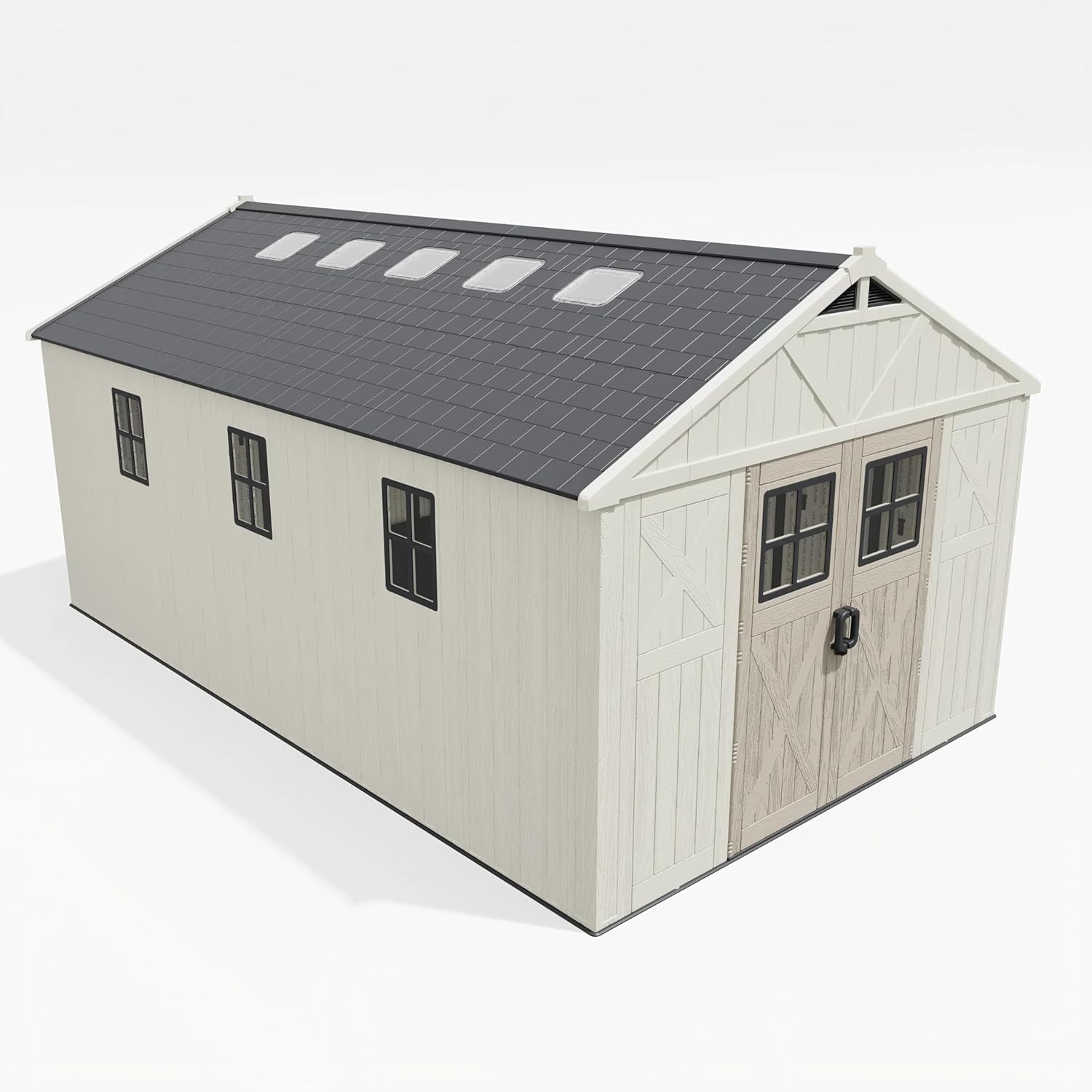 Patiowell 10x16 Outdoor Storage Shed Review: Honest Pros & Cons 1 Patiowell 10x16 outdoor storage shed review — full unboxing showing every item included