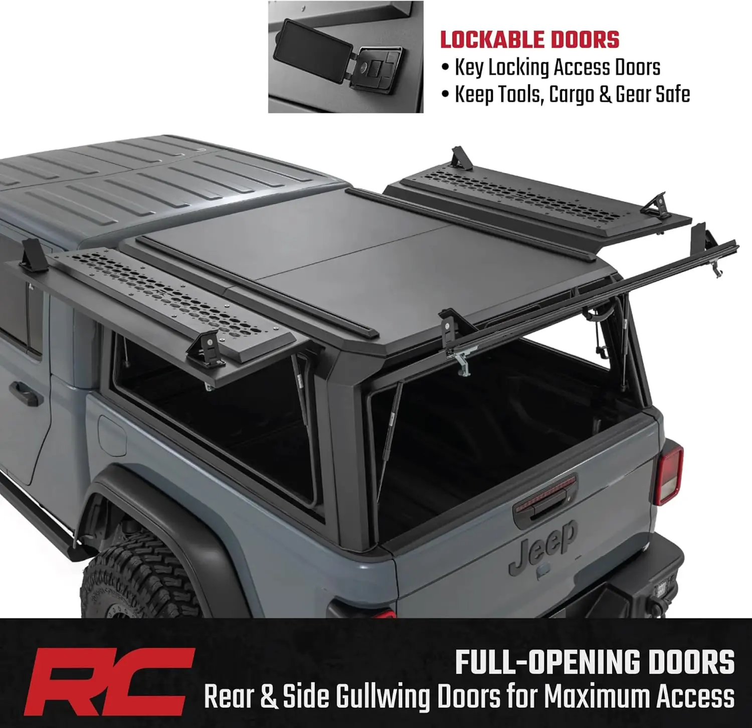 Rough Country Jeep Gladiator Bed Cap Review: Worth Buying? 3 Rough Country Jeep Gladiator bed cap review,Rough Country bed cap review and rating,Rough Country truck bed cap review pros cons,is Rough Country bed cap worth buying,Rough Country Gladiator topper review honest opinion,Rough Country bed cap review verdict — setup process and usability