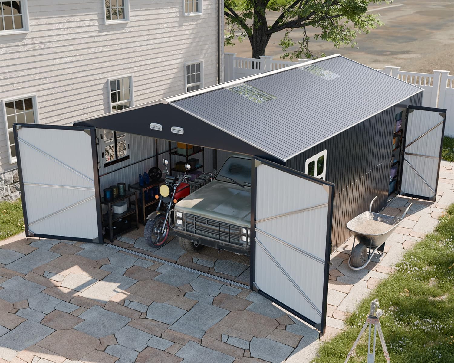 WACASA 13x20x8.3 FT metal garage shed review,WACASA metal garage shed review and rating,is WACASA 13x20x8.3 shed worth buying,WACASA 13x20x8.3 FT metal carport review pros cons,WACASA shed review honest opinion,WACASA 13x20x8.3 FT garage shed review verdict - detailed features and technical specifications