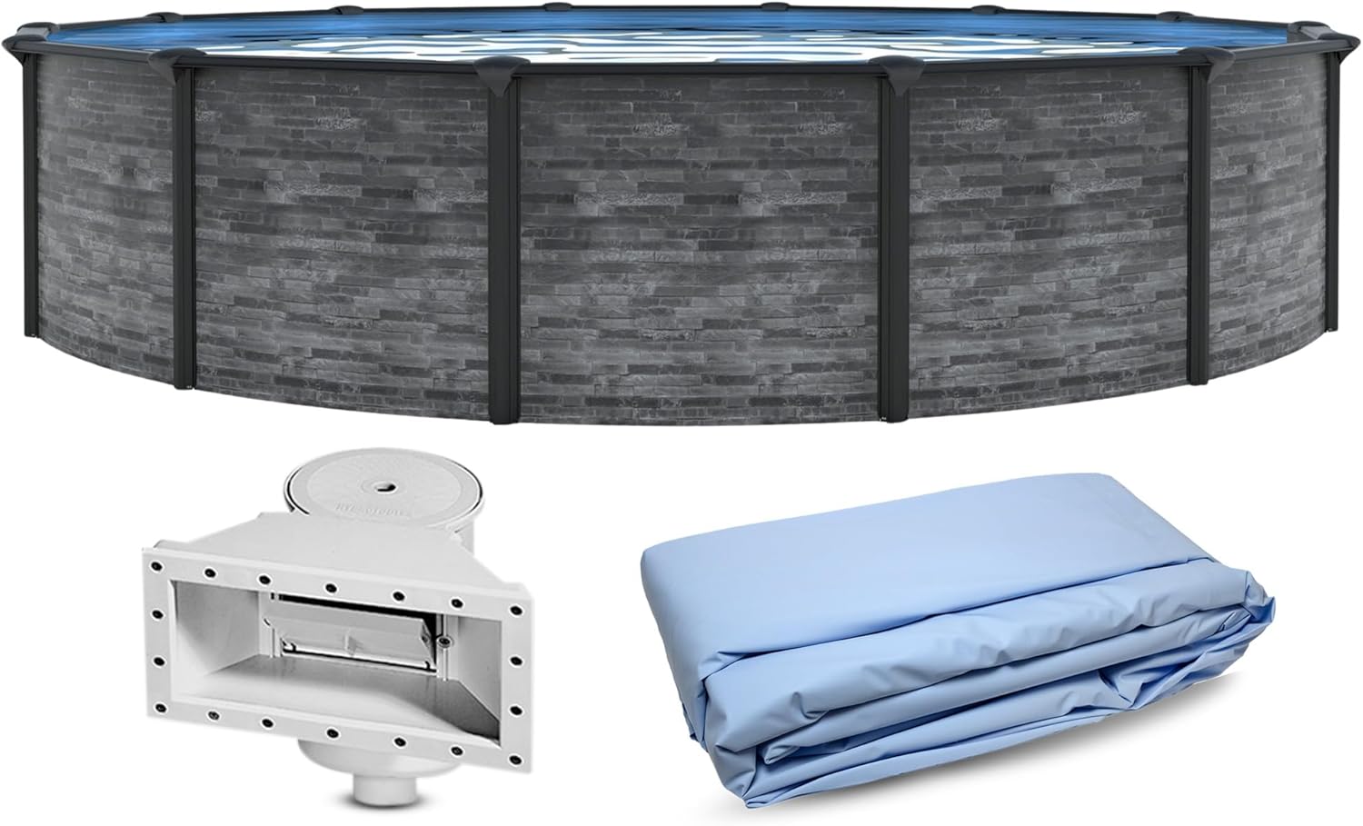 Blue Wave Marbella pool review,Blue Wave Marbella pool review and rating,Blue Wave Marbella above ground pool review pros cons,is Blue Wave Marbella pool worth buying,Blue Wave Marbella pool review honest opinion,Blue Wave Marbella pool review verdict — full unboxing showing every item included