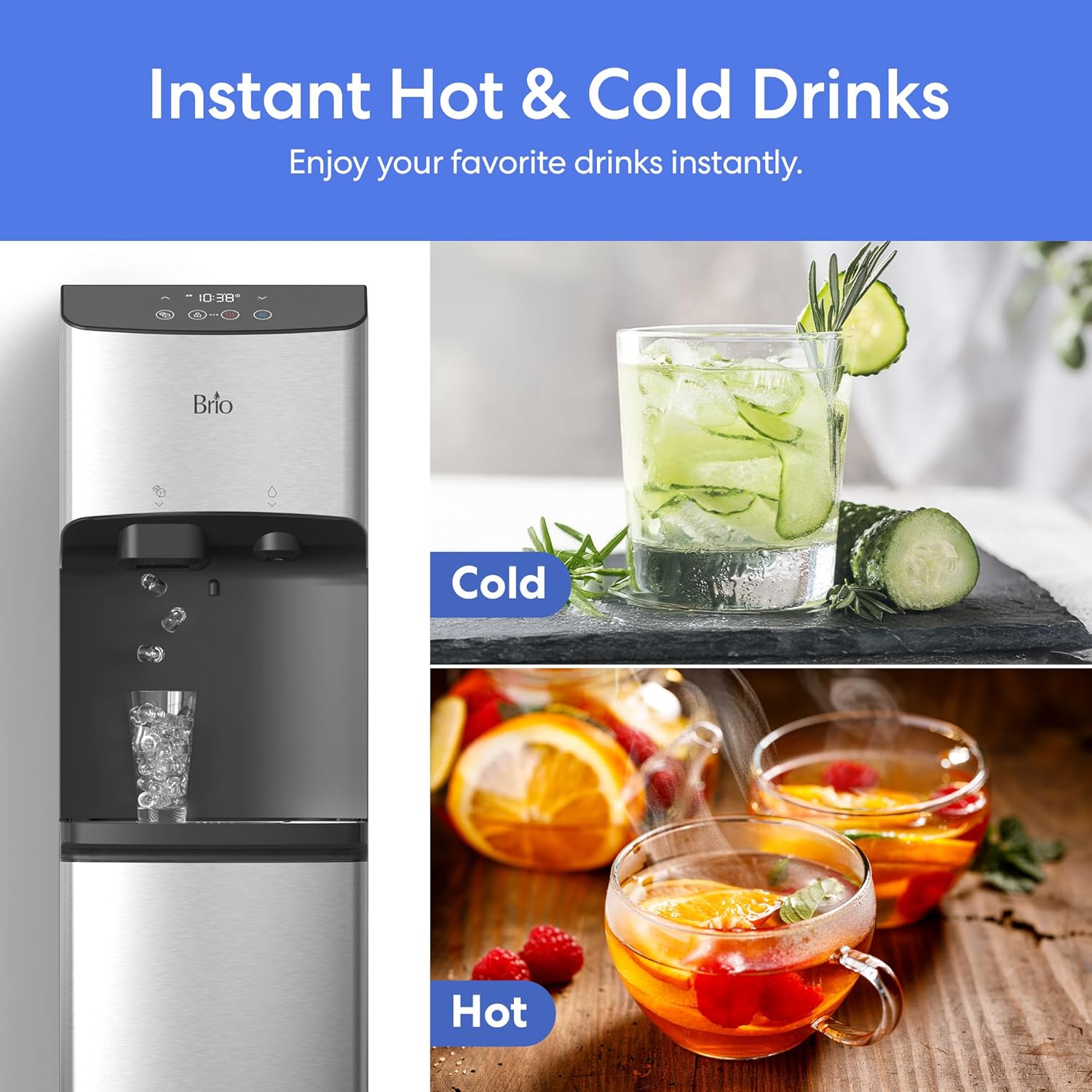 Brio 520 ice water dispenser review,Brio 520 review and rating,is Brio 520 worth buying,Brio 520 review pros cons,Brio 520 review honest opinion,Brio 520 review verdict compared against top alternatives