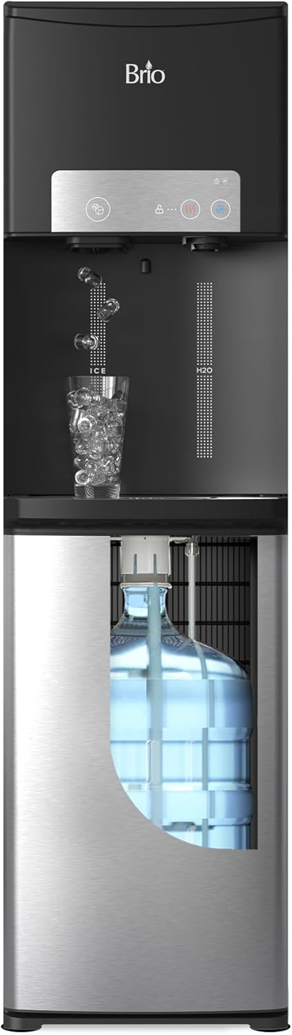 Brio ICE 420 water cooler review build quality and materials close-up