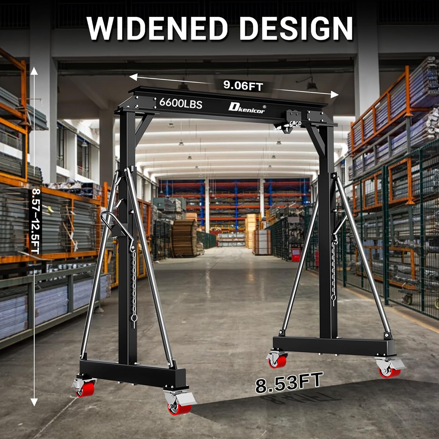 Dkenicor 3 Ton gantry crane review — week-by-week testing diary
