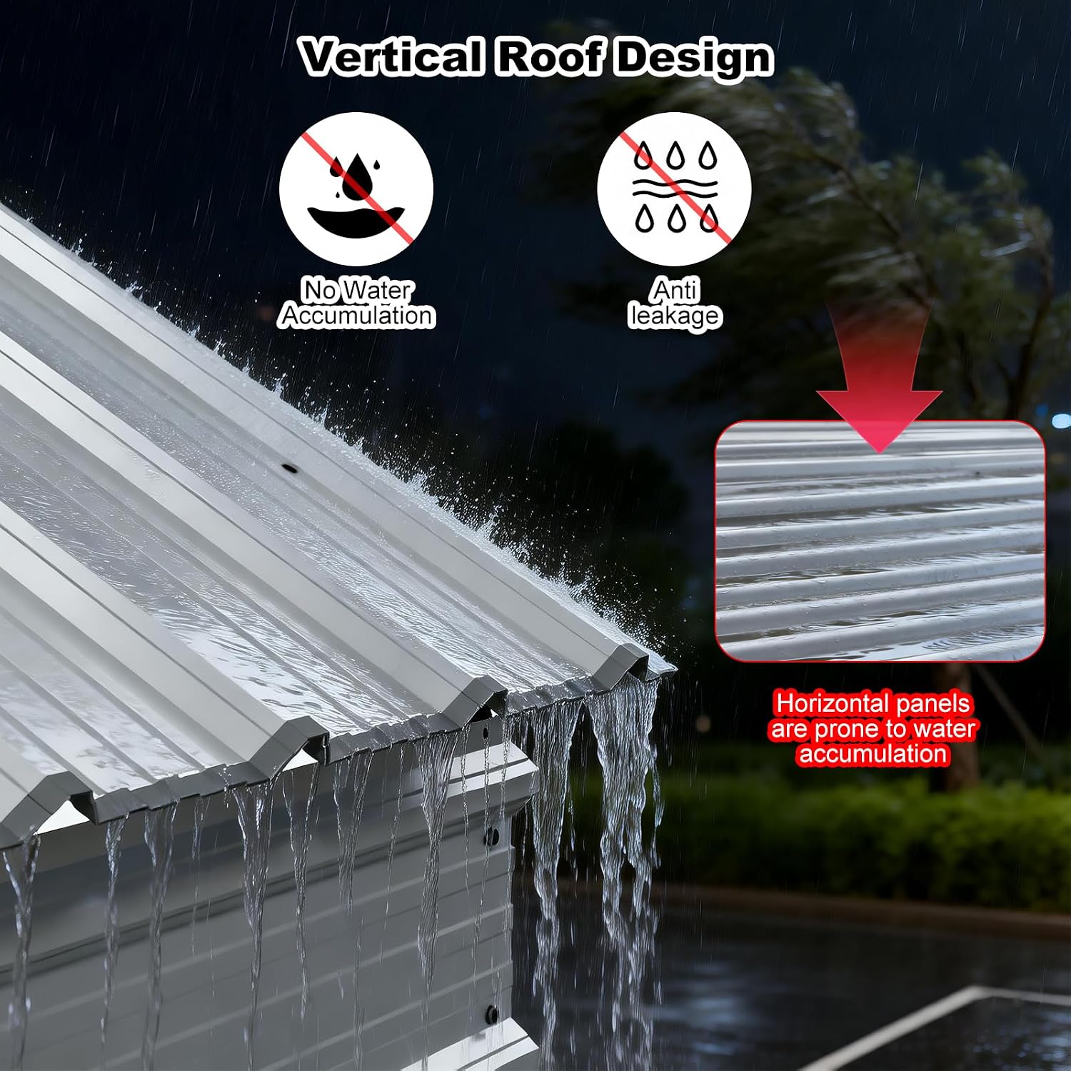 FLOUREE 20x20 metal carport review real-world performance test results