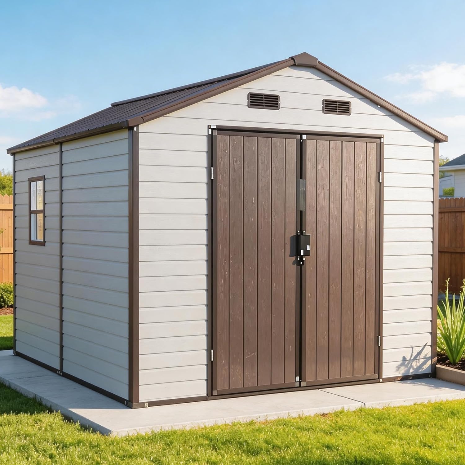 FammyLoft 8x8 Resin Shed Review: Honest Verdict 1 FammyLoft 8x8 resin shed review,FammyLoft 8x8 shed review and rating,is FammyLoft 8x8 shed worth buying,FammyLoft 8x8 resin shed review pros cons,FammyLoft 8x8 shed review honest opinion,FammyLoft 8x8 shed review verdict - detailed features and technical specifications