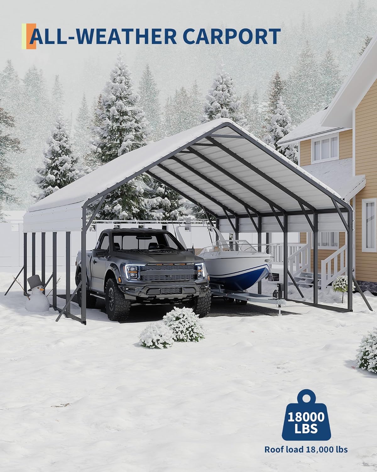 GarveeLife 20x25 carport review performance testing over multiple weeks