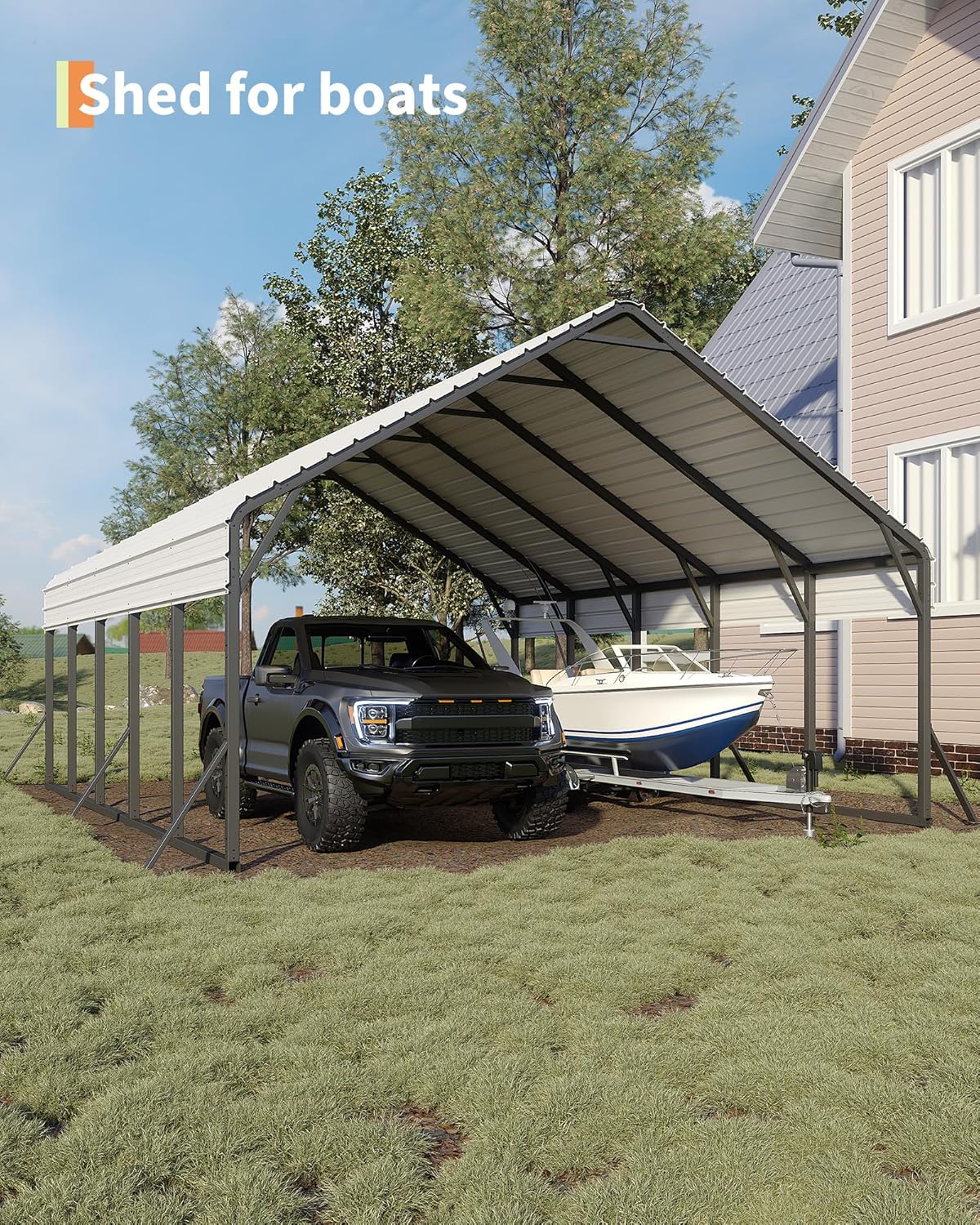 Setup and practical use guide for GarveeLife 20x25 carport review