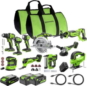 Image 1 of Greenworks 24V tool combo review