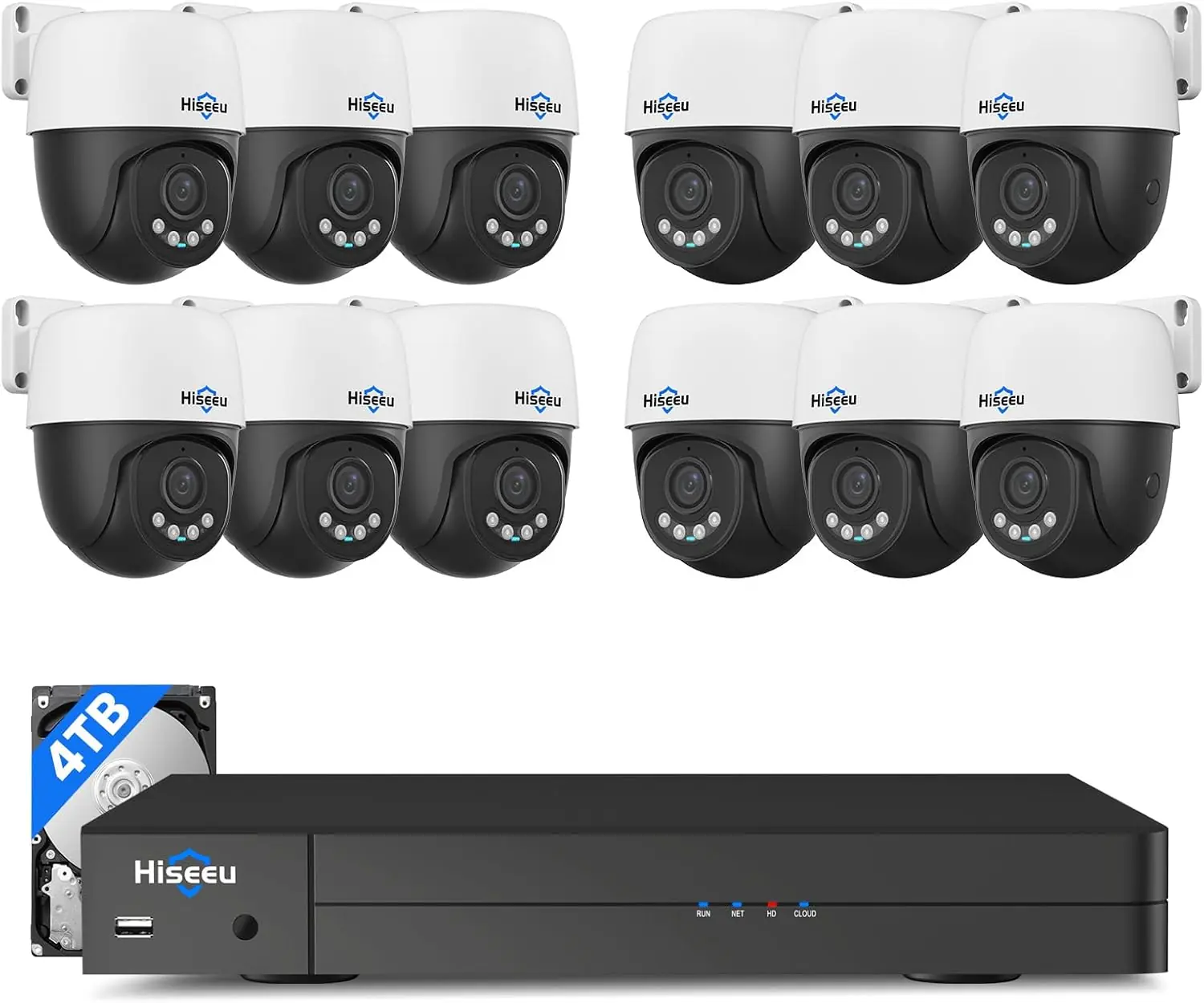 Hiseeu 12MP NVR review detailed features and specifications
