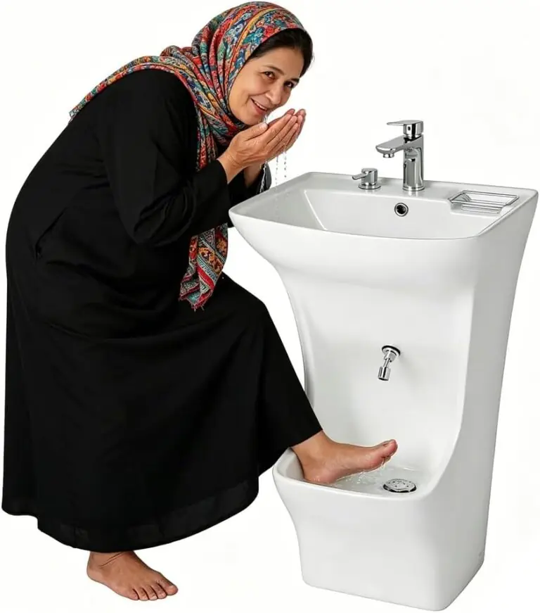 Image 1 of Jiayiyoux Muslim Ceramic Wash Basin review