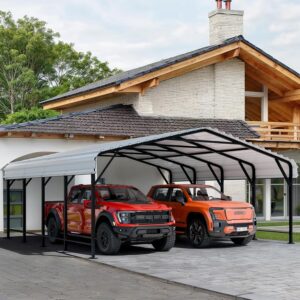 Image 1 of Shintenchi 20x20 FT Metal Carport review