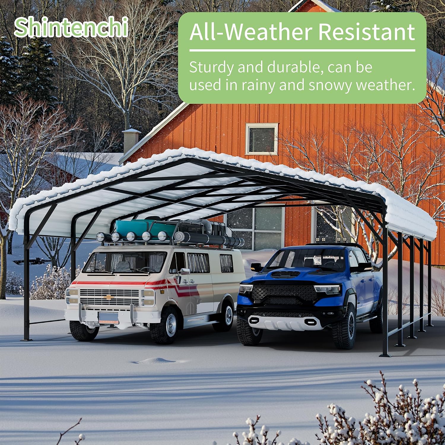 Shintenchi 20x20 FT Metal Carport review,Shintenchi metal carport review and rating,is Shintenchi carport worth buying,Shintenchi carport review pros cons,Shintenchi carport review honest opinion,Shintenchi metal carport review verdict performance test results