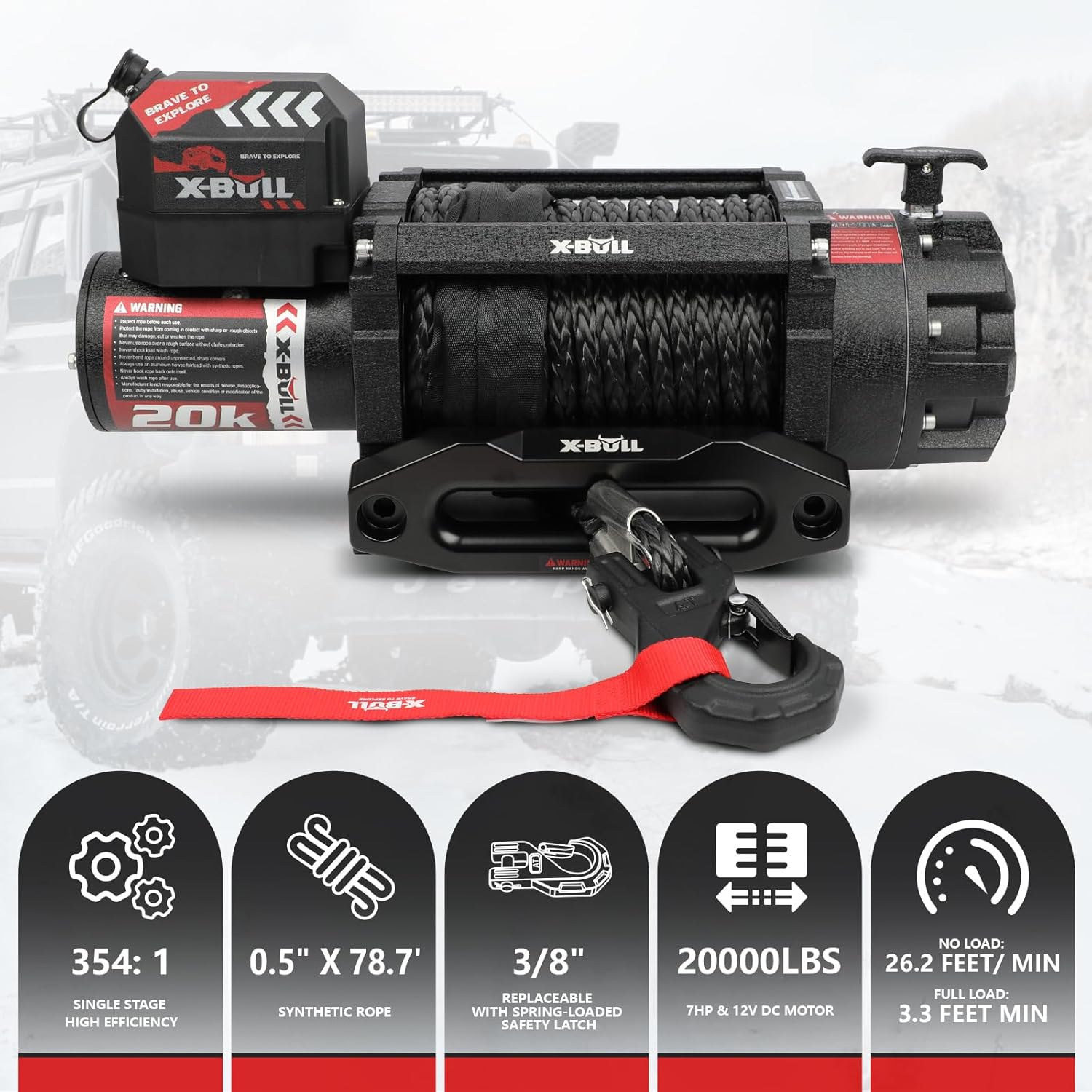 X-BULL 20000 lb winch review,X-BULL winch review and rating,is X-BULL winch worth buying,X-BULL winch review pros cons,X-BULL winch review honest opinion,X-BULL 20000 lb winch review verdict — design and build quality detail