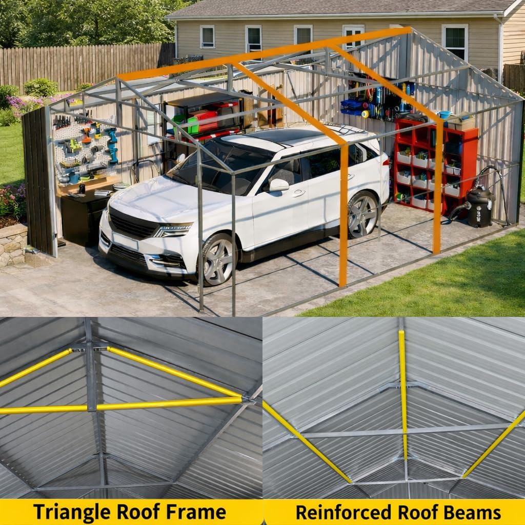 ZMAD metal garage shed review,ZMAD shed review and rating,is ZMAD metal garage shed worth buying,ZMAD metal shed review pros cons,ZMAD shed review honest opinion,ZMAD metal garage shed review verdict after weeks of real-world daily use
