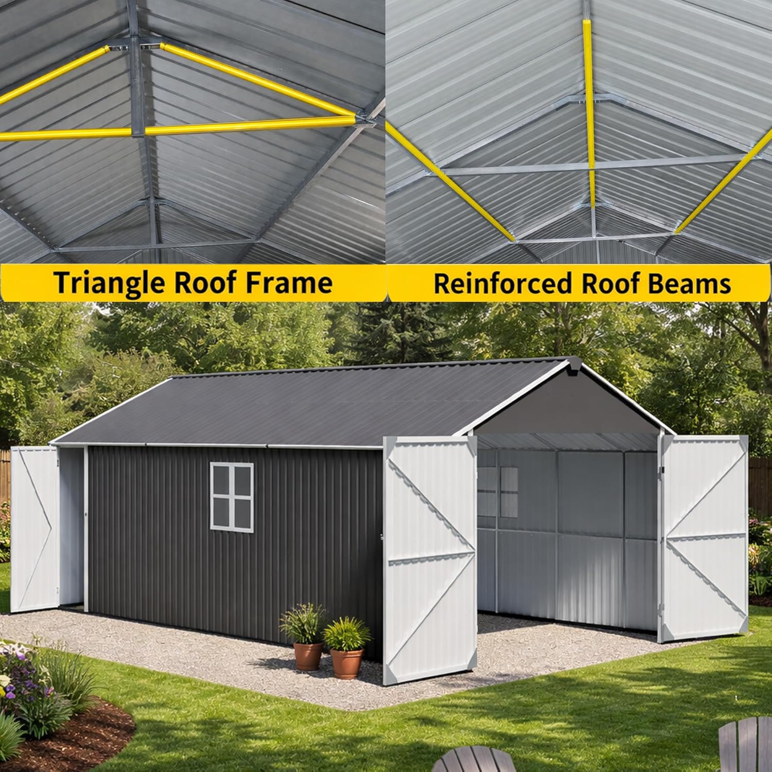 ZMAD metal garage shed review,ZMAD shed review and rating,is ZMAD metal garage shed worth buying,ZMAD metal shed review pros cons,ZMAD shed review honest opinion,ZMAD metal garage shed review verdict real-world details not found in the official specs