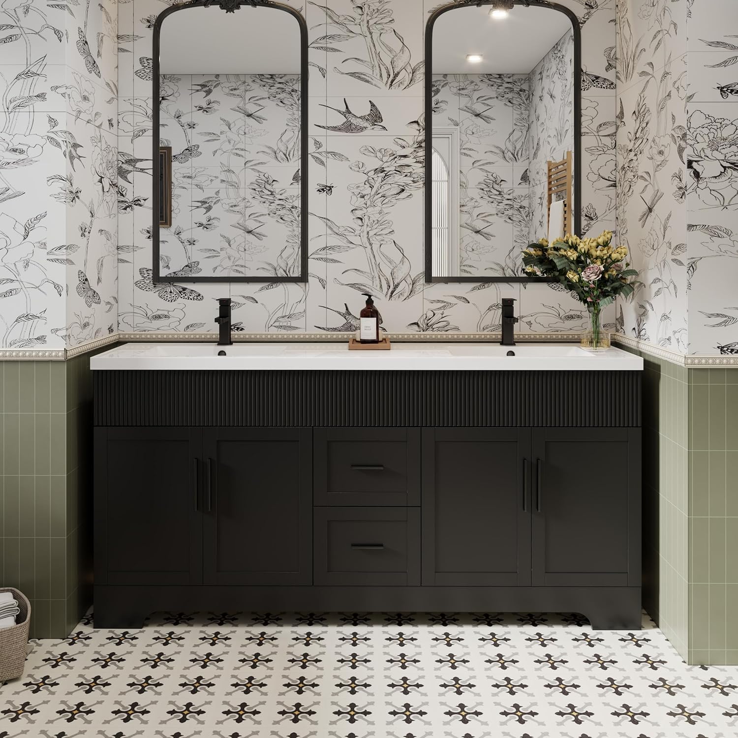 eclife 72 Inch Bathroom Vanity Review: Honest Pros & Cons 1 eclife 72 inch bathroom vanity review first impressions and build quality assessment
