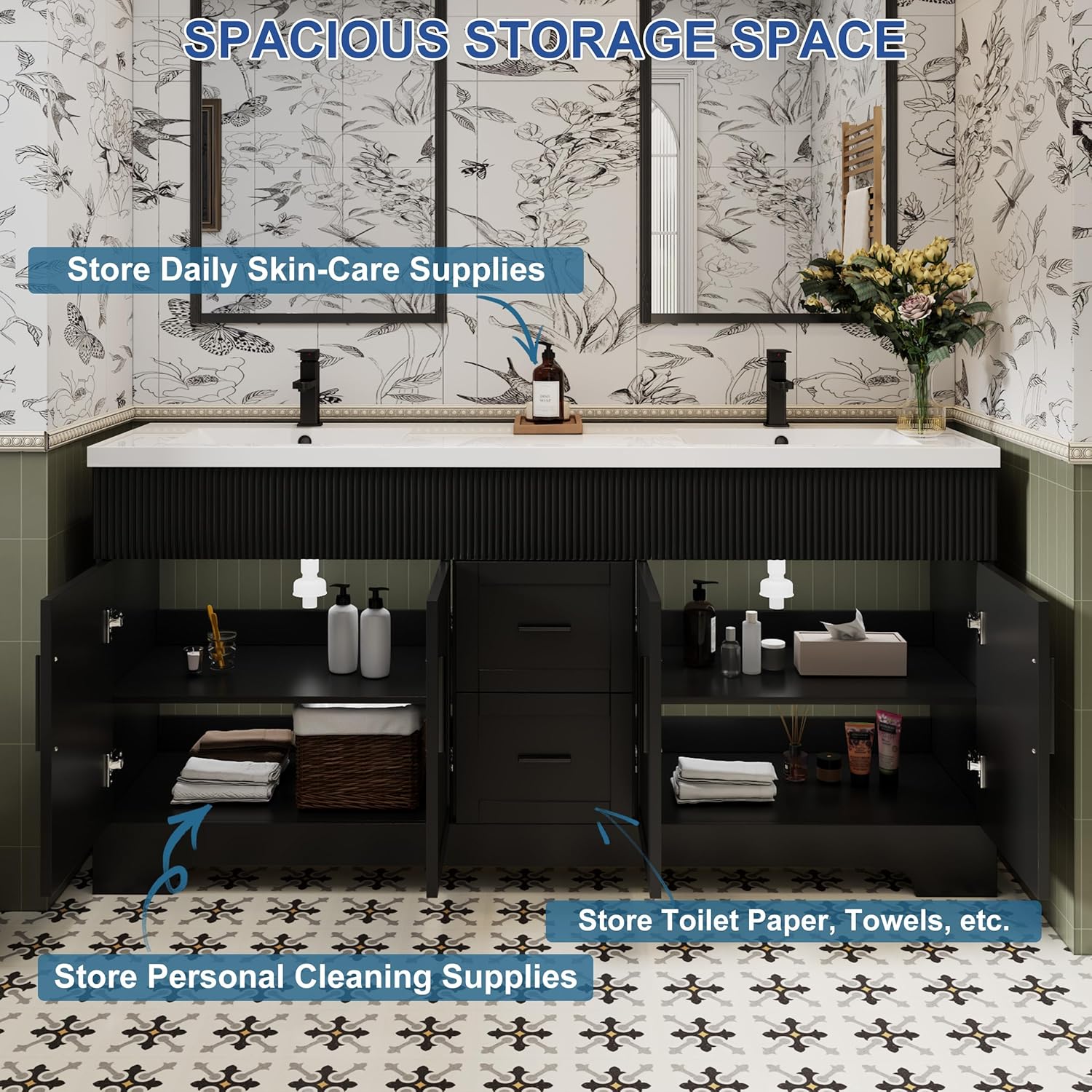 eclife 72 Inch Bathroom Vanity Review: Honest Pros & Cons 3 eclife 72 inch bathroom vanity review performance results claims verified against real world testing