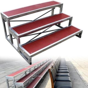 Image 1 of 3-level portable choir risers review