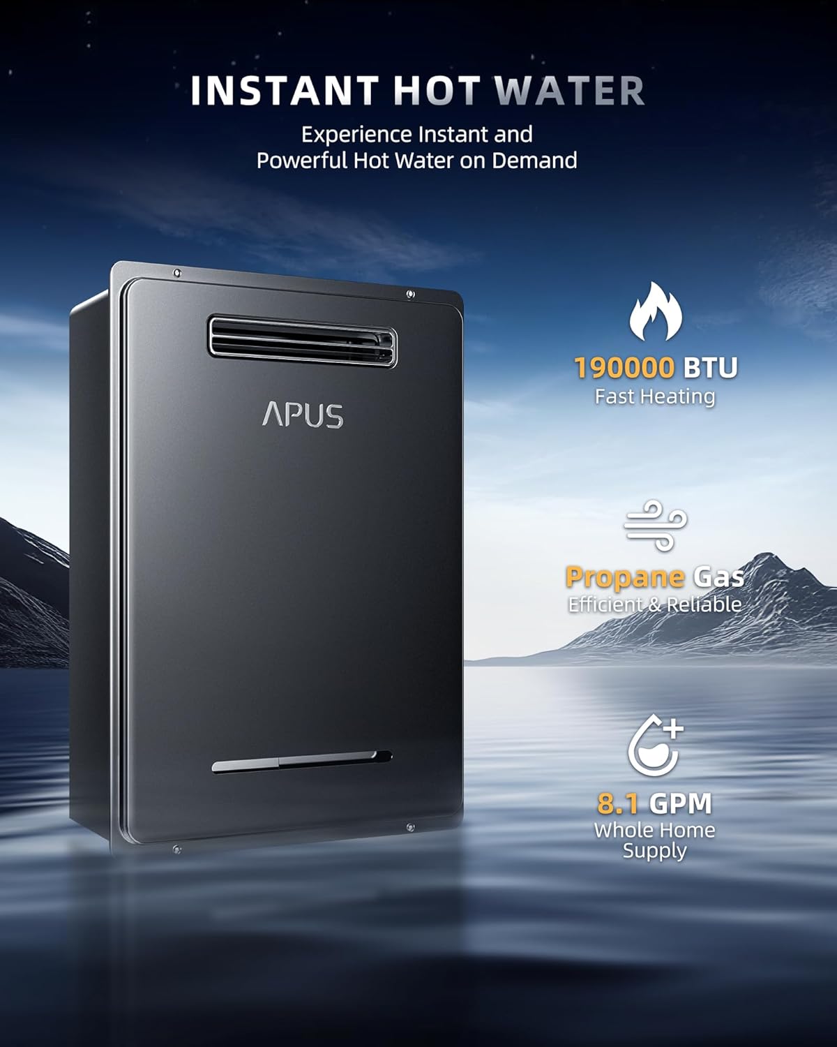 APUS 190000 BTU Tankless Water Heater Review: Honest Verdict 2 APUS 190000 BTU tankless water heater review,APUS 190000 BTU tankless water heater review and rating,is APUS 190000 BTU tankless water heater worth buying,APUS 190000 BTU tankless water heater review pros cons,APUS 190000 BTU tankless water heater review honest opinion,APUS 190000 BTU tankless water heater review verdict key features and specifications overview