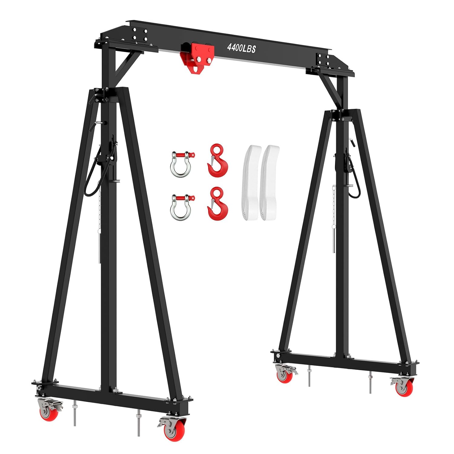 EliteEdge adjustable gantry crane review unboxing – package contents and first impressions