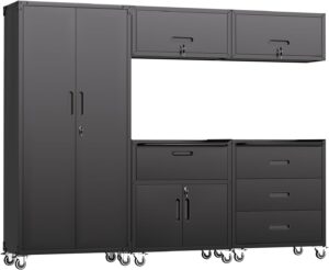 Image 1 of FLIXELIO garage storage cabinet review