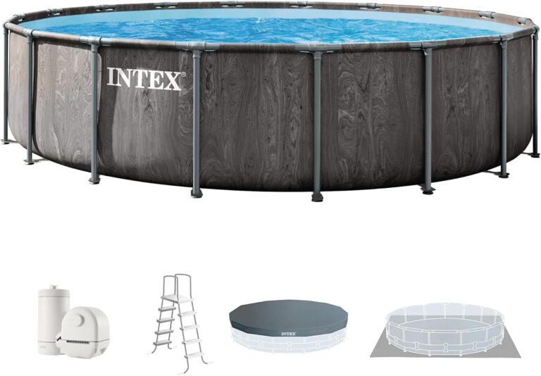 Image 1 of Intex 26743EP above ground pool review