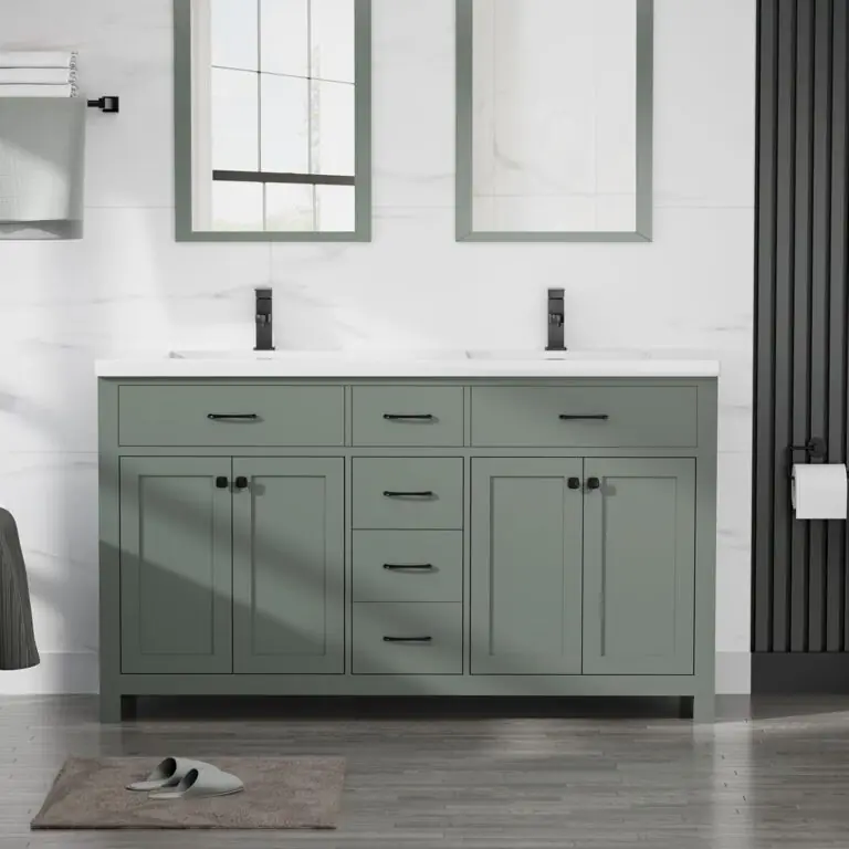 Image 1 of LUCKWIND 60 bathroom vanity review