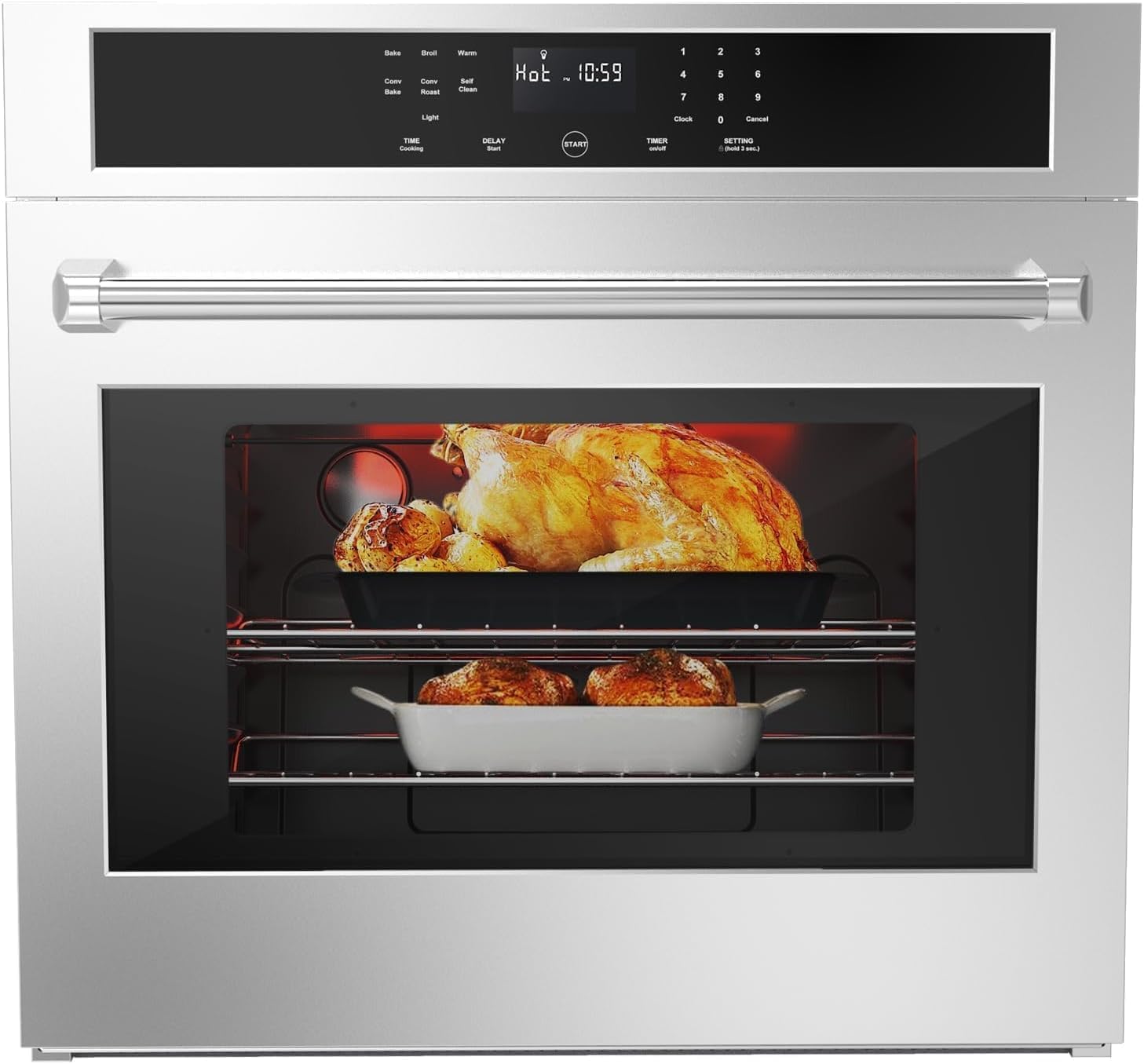 MERXENG 30 inch Electric Single Wall Oven Review: Worth Buying? 1 MERXENG 30 inch electric single wall oven review, MERXENG 30 inch electric single wall oven review and rating, is MERXENG 30 inch electric single wall oven worth buying, MERXENG 30 inch electric single wall oven review pros cons, MERXENG 30 inch electric single wall oven review honest opinion, MERXENG 30 inch electric single wall oven review verdict build quality and materials close-up