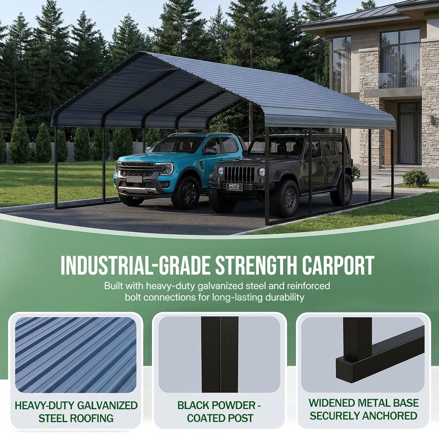 RITERYIFER 20x20 Carport Review: Worth Buying? Full Verdict 3 RITERYIFER 20x20 carport review,20x20 carport review and rating,is RITERYIFER carport worth buying,RITERYIFER carport review pros cons,heavy duty steel carport review honest opinion,RITERYIFER 20x20 carport review verdict performance results — claims verified against real-world testing