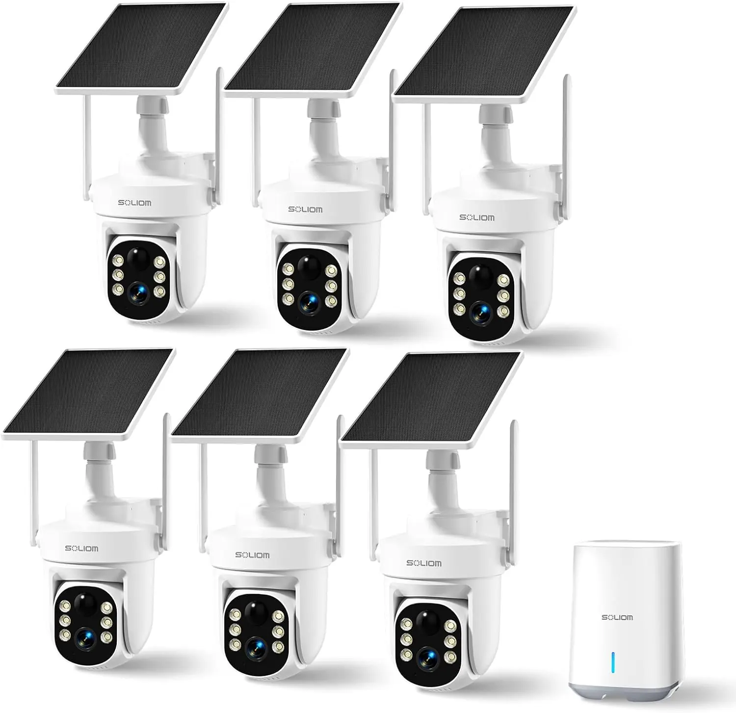 SOLIOM security cameras review,SOLIOM SH506 review and rating,is SOLIOM security camera worth buying,SOLIOM solar camera review pros cons,SOLIOM 6-camera system review honest opinion,SOLIOM SH506 review verdict unboxing — what is included in the package