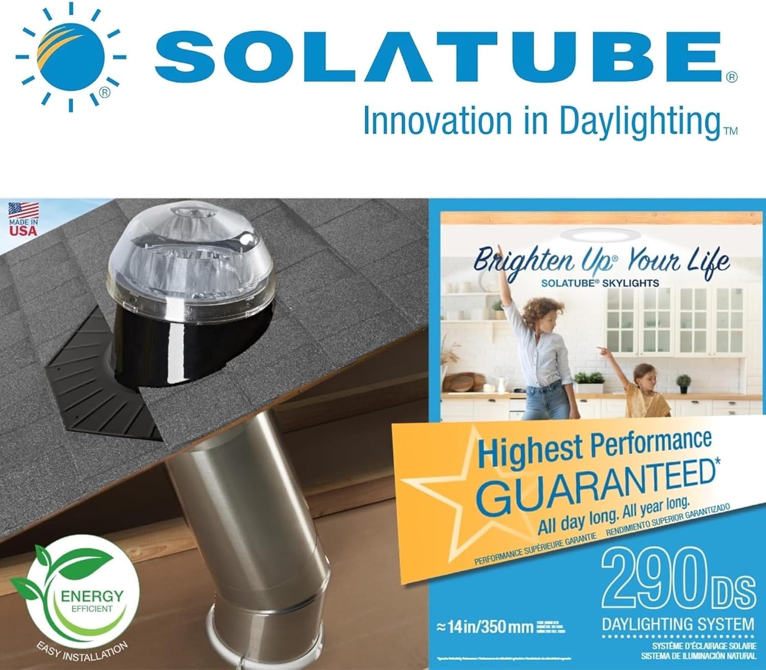 Solatube 290 DS review features in daily use