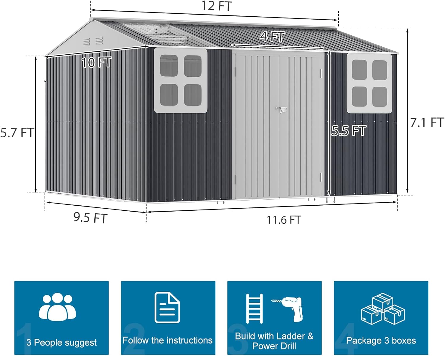 WELYAS Metal Storage Shed Review: Honest Pros & Cons 2 WELYAS metal storage shed review,WELYAS storage shed review and rating,is WELYAS metal shed worth buying,WELYAS shed review pros cons,WELYAS shed review honest opinion,WELYAS metal storage shed review verdict — features that matter in real use