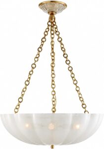 Image 1 of glass bowl chandelier review