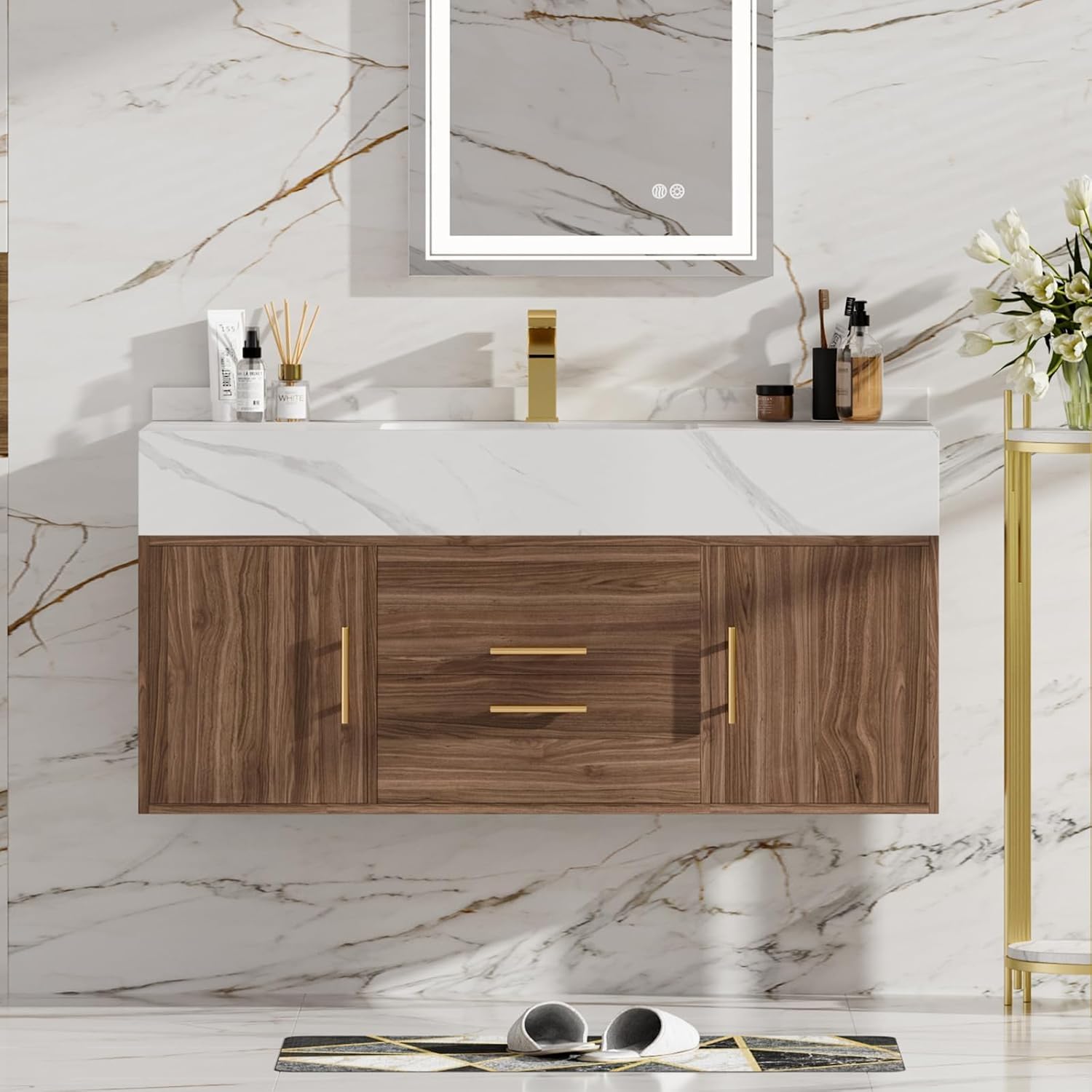 Homary Floating Bathroom Vanity Review: Is It Worth Buying? 1 homary floating bathroom vanity review,homary vanity review and rating,is homary vanity worth buying,homary floating vanity review pros cons,homary bathroom vanity review honest opinion,homary vanity review verdict — full box contents and build quality